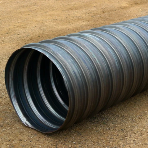 Beschichtetes Spiralwellstahlrohr